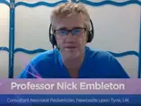 Expert discussion on World Prematurity Day 2020 – Preterm brain development and executive functions by Prof. Nick Embleton