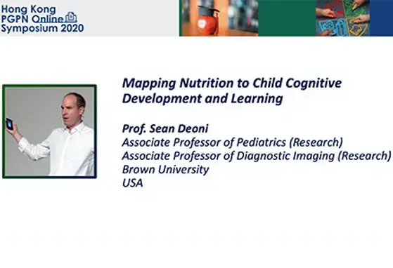 Mapping nutrition to child cognitive development and learning – Prof. Sean Deoni