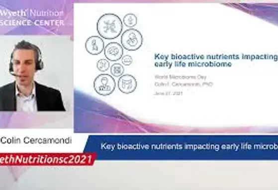 Key Bioactive Nutrients that can Impact the Microbiome: Dr. Colin Cercamondi